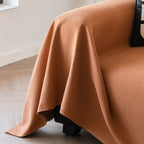 Herringbone Textured Sofa Throw Blanket, Durable Pet Friendly Modern Couch Slipcover