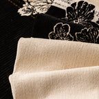 Jacquard Floral Band Sofa Cover with Tassels, Thick Textured Couch Throw Blanket