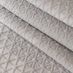 Cooling Ice Silk Sofa Throw Cover, Summer Diamond Textured Furniture Protector Blanket