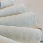 Cozy Couch Throw Blanket with Tassels, Jacquard Leaf Pattern Furniture Protector