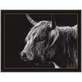 Scottish Highland by Crystal Lynn Collins Framed Wall Art Print