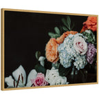 Sylvie Hydrangea Crush Framed Canvas by Alicia Abla