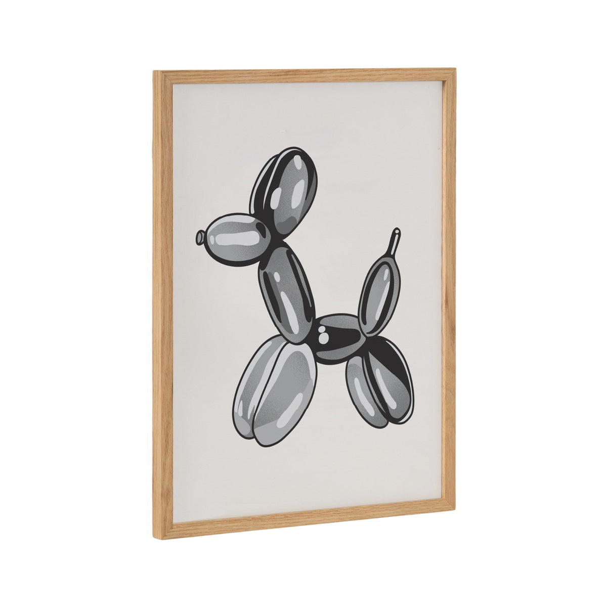 Gallery Black Bubble Balloon Dog Animal Print by The Creative Bunch Studio