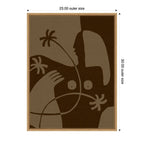 Sylvie The Land Story 6 Framed Canvas by Shatha Al Dafai