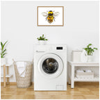 Bumble Bee by Madeline Jeppesen Framed Canvas Wall Art Print
