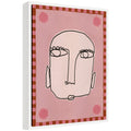 Sylvie Under The Sun 1 Framed Canvas by Shatha Al Dafai