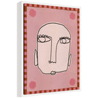 Sylvie Under The Sun 1 Framed Canvas by Shatha Al Dafai