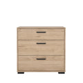 Sofia 3 Drawer Chest, Jackson Hickory