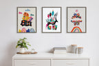 Sylvie Butterflies Framed Canvas by Rachel Lee of My Dream Wall