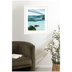 Framed Art Ocean Breeze by Nikita Jariwala