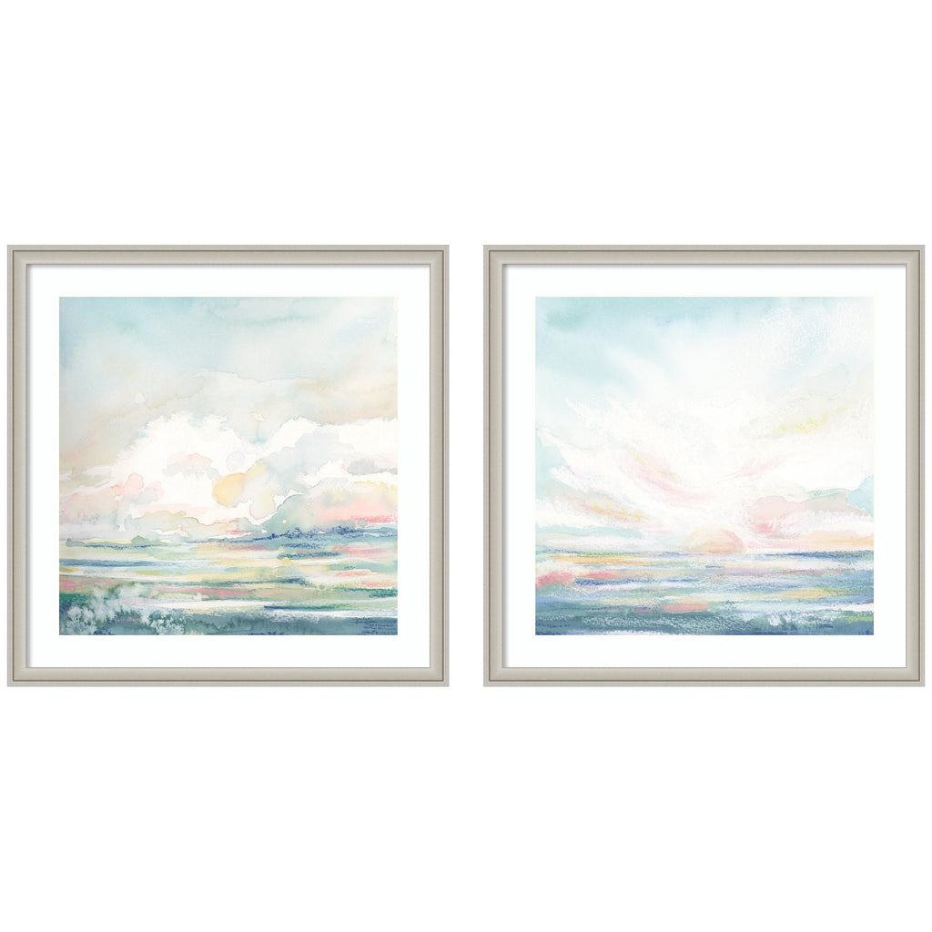 Heavenly Stillness 2 Piece Framed Wall Art Print Set by Julie Maida