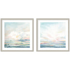 Heavenly Stillness 2 Piece Framed Wall Art Print Set by Julie Maida