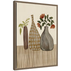 Rustic Stilllife l by Nikita Jariwala Framed Canvas Wall Art Print