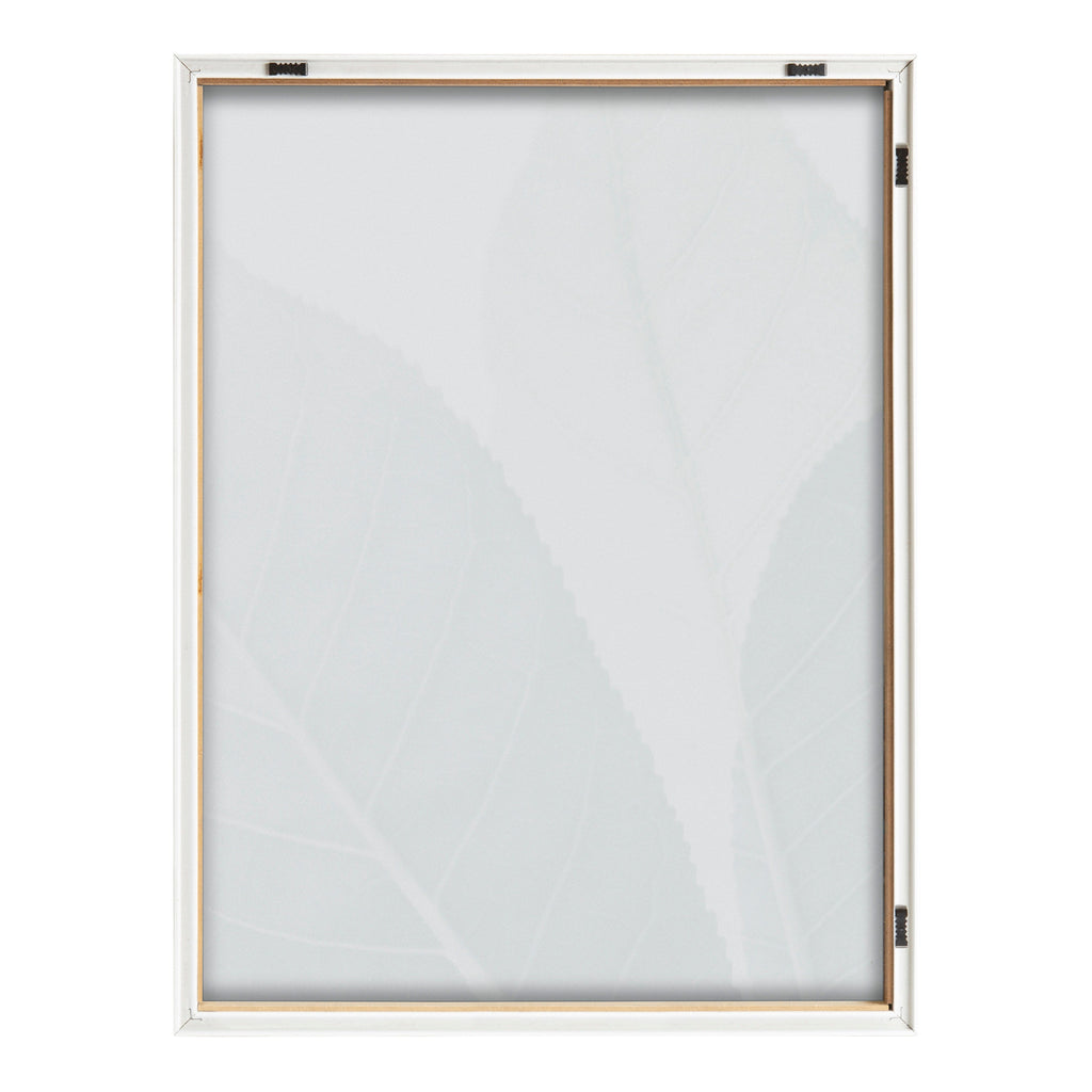 Blake Modern Green Leaf Botanical Framed Printed Glass by The Creative Bunch Studio