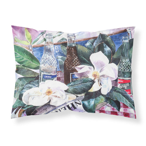 'Caroline'S Treasures 1009Pillowcase Bar'S And Magnolia Moisture Wicking Fabric Standard Pillowcase, Large, Multicolor'