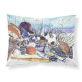'Caroline'S Treasures 1011Pillowcase Sports On The Beach Moisture Wicking Fabric Standard Pillowcase, Large, Multicolor'