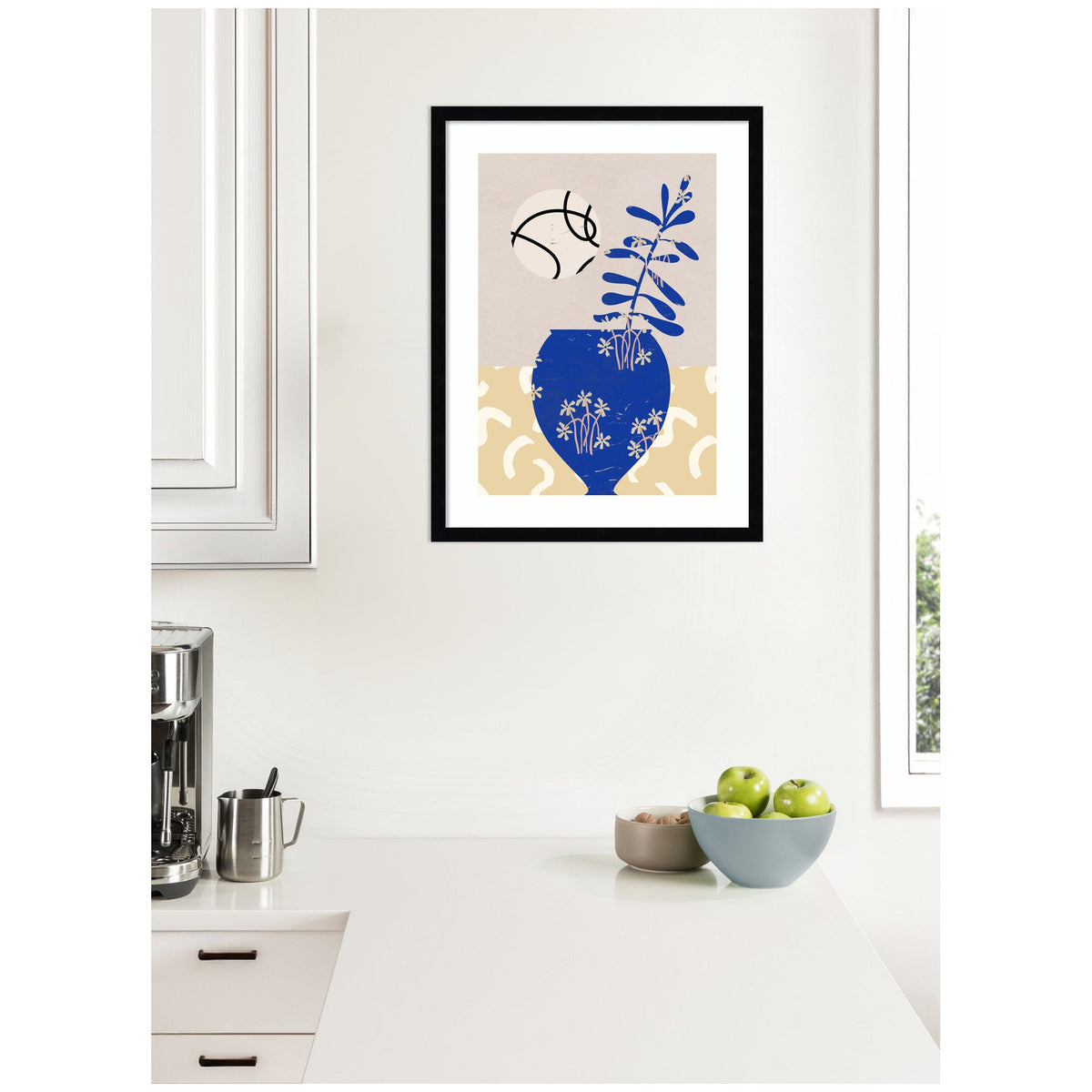 Pottery Poem No3 by Treechild Framed Wall Art Print