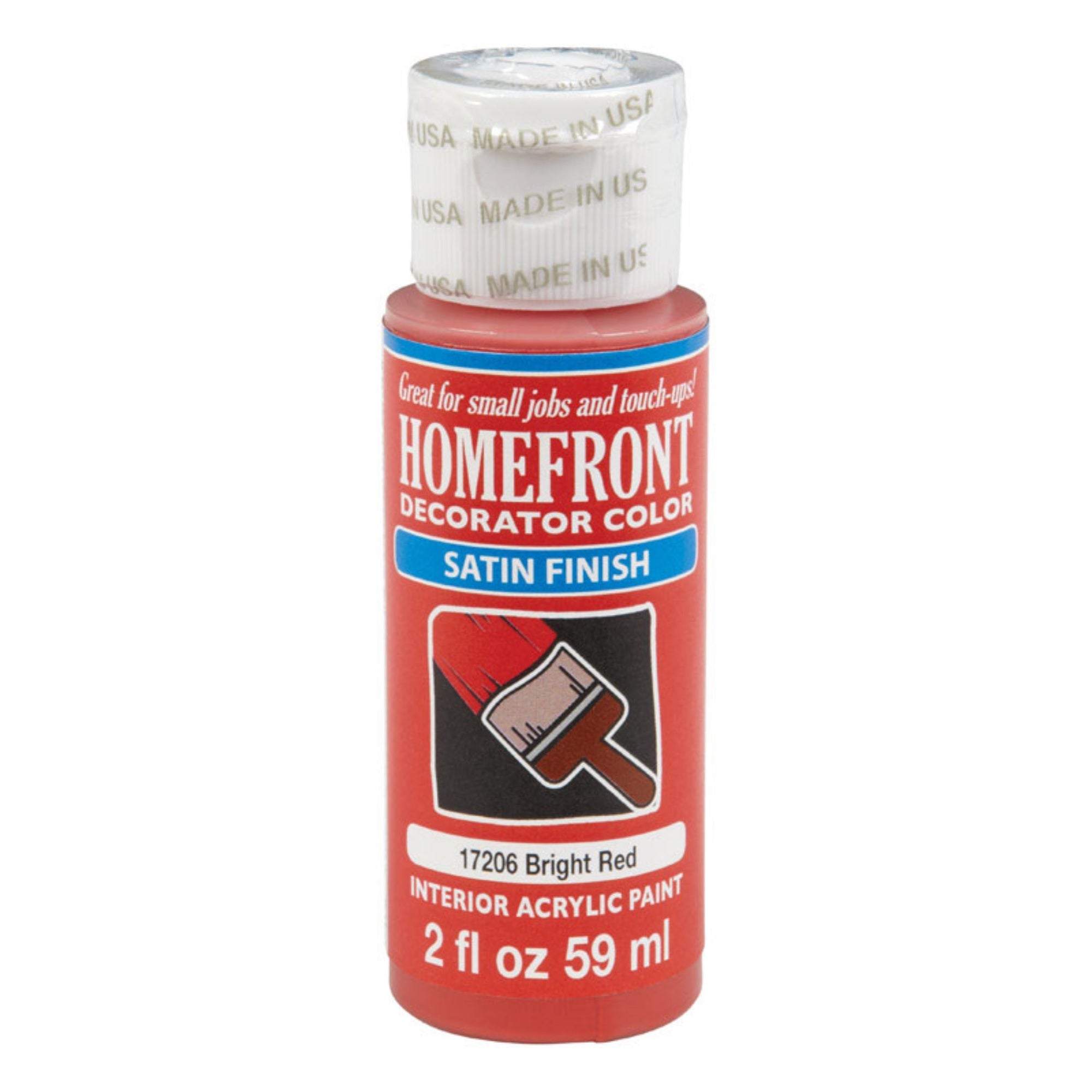 PAINT 2OZ SQZ SAT BRTRED (Pack of 3)