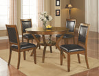 Nelms Table With Shelf Deep Brown