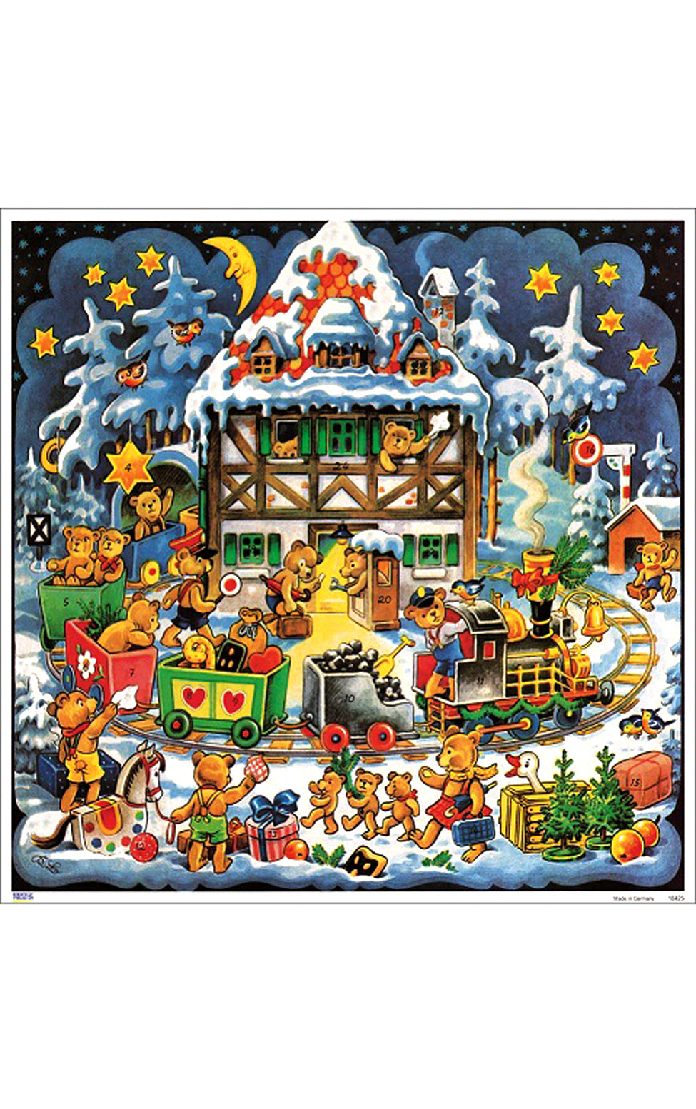 Adventteddyxmas Train Each