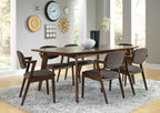 Coaster Malone Rectangular Dining Table, Dark Walnut