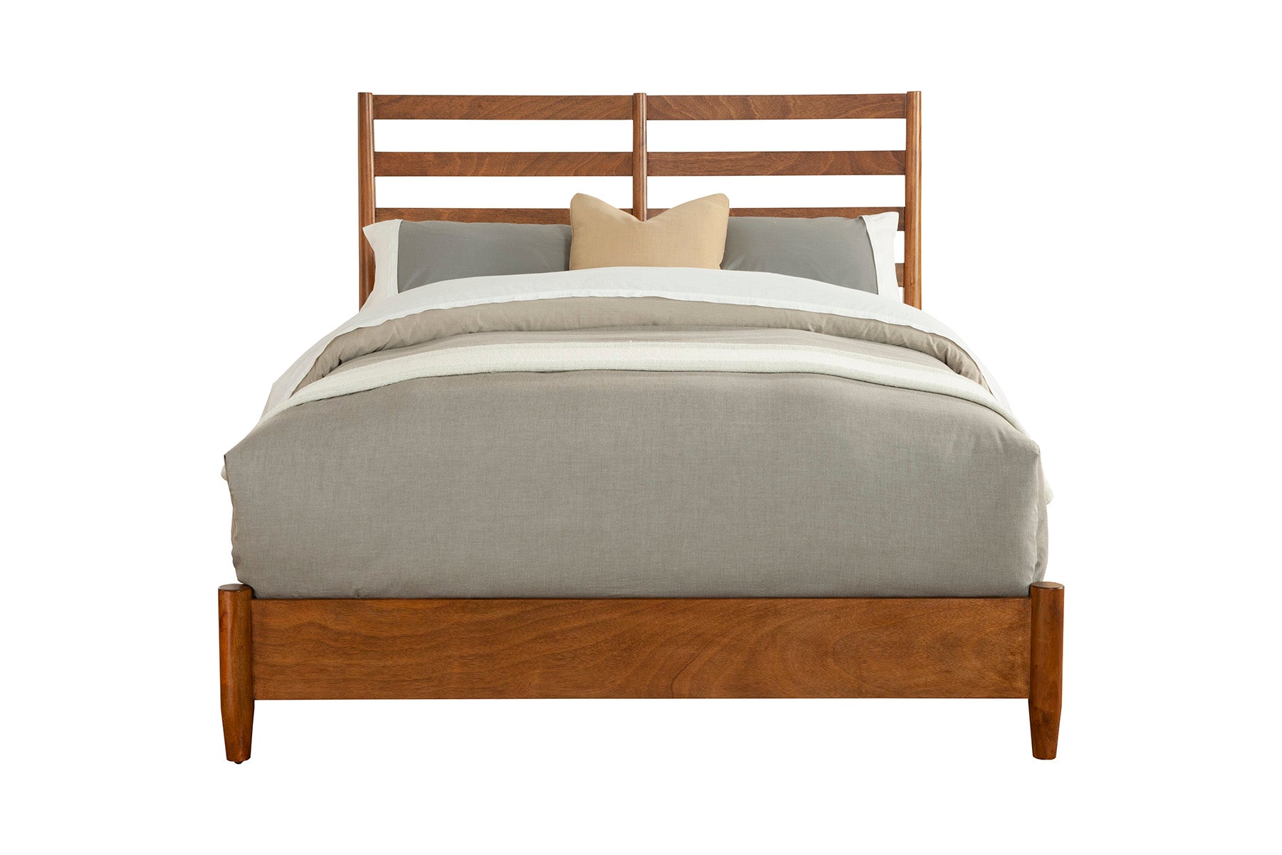 Flynn Retro California King Bed, Acorn