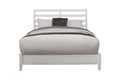 Flynn Retro Standard King Bed, White