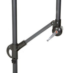 10 Foot Mocha Offset Patio Canopy Umbrella Rotates 360 Degrees