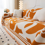 Chenille Sofa Cover Blanket, Couch Cover Blanket Throws for Couches Living Room Furniture Throw Covers