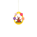 11-0601 - Christian Ulbricht Ornament - Baby Bunny in Egg - 2.25''H x 1.9''W x .8''D