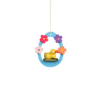 11-0603 - Christian Ulbricht Ornament - Duck in Egg - 2.1''H x 1.9''W x .8''D