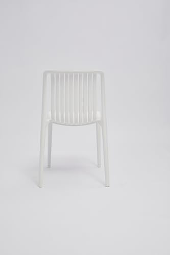Neos Modern Furniture Polypropylene Side Chair, Set of 4