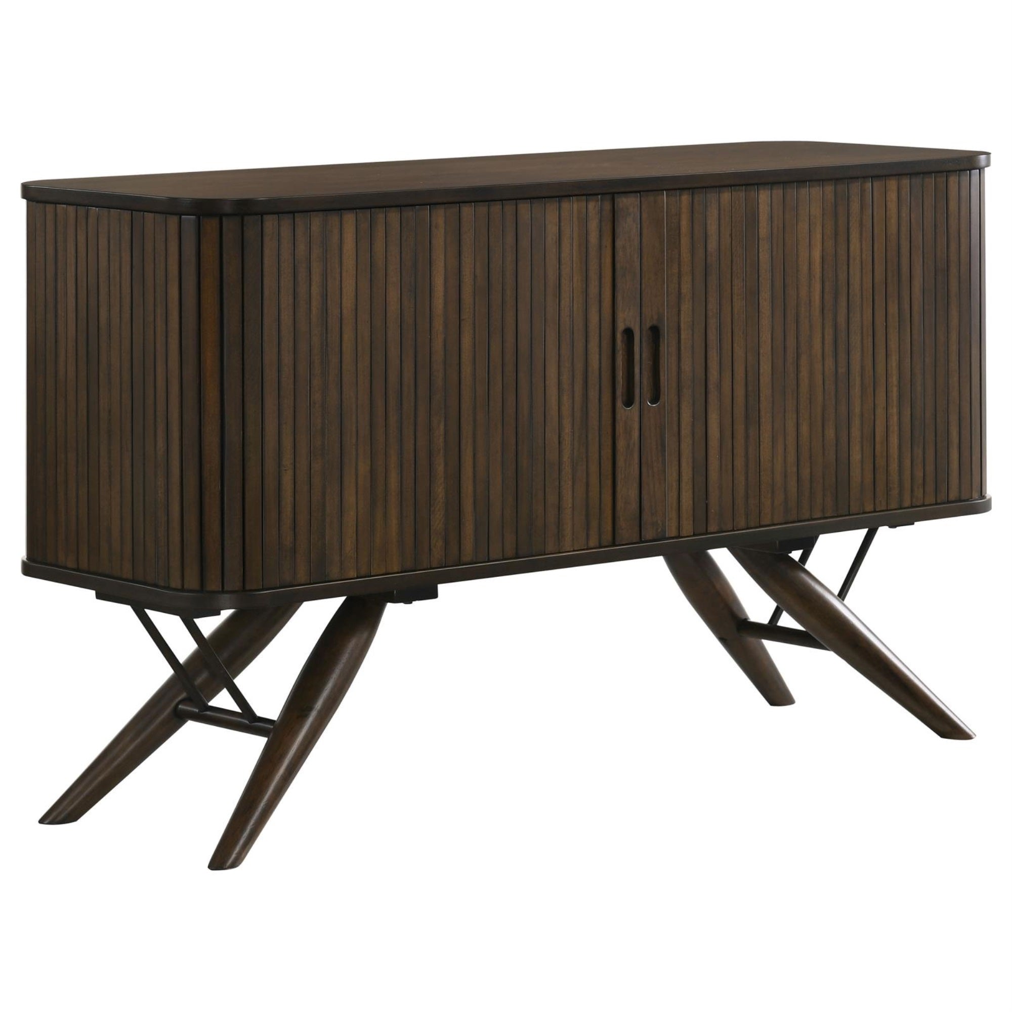 Coaster Home Furnishings Wes 2-Door Rectangular Server Dark Walnut