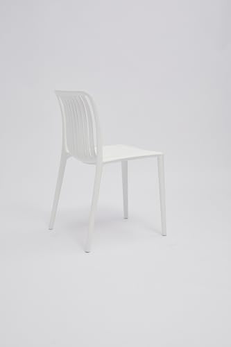 Neos Modern Furniture Polypropylene Side Chair, Set of 4