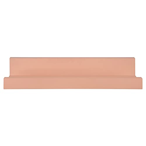 HomeRoots Light Orange 100% MDF Pale Orange Floating Shelf