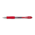 Wholesale Case Of 10 - Pilot Extra Fine Retractable Rollerball Pens-Gel Rollerball Pen,Retract.,Extra-Fine Pt,Red