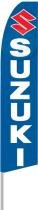 Suzuki 12-Foot Swooper Feather Flag