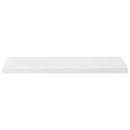 Vidaxl Floating Wall Shelf High Gloss White 35.4''X9.3''X1.5'' Mdf