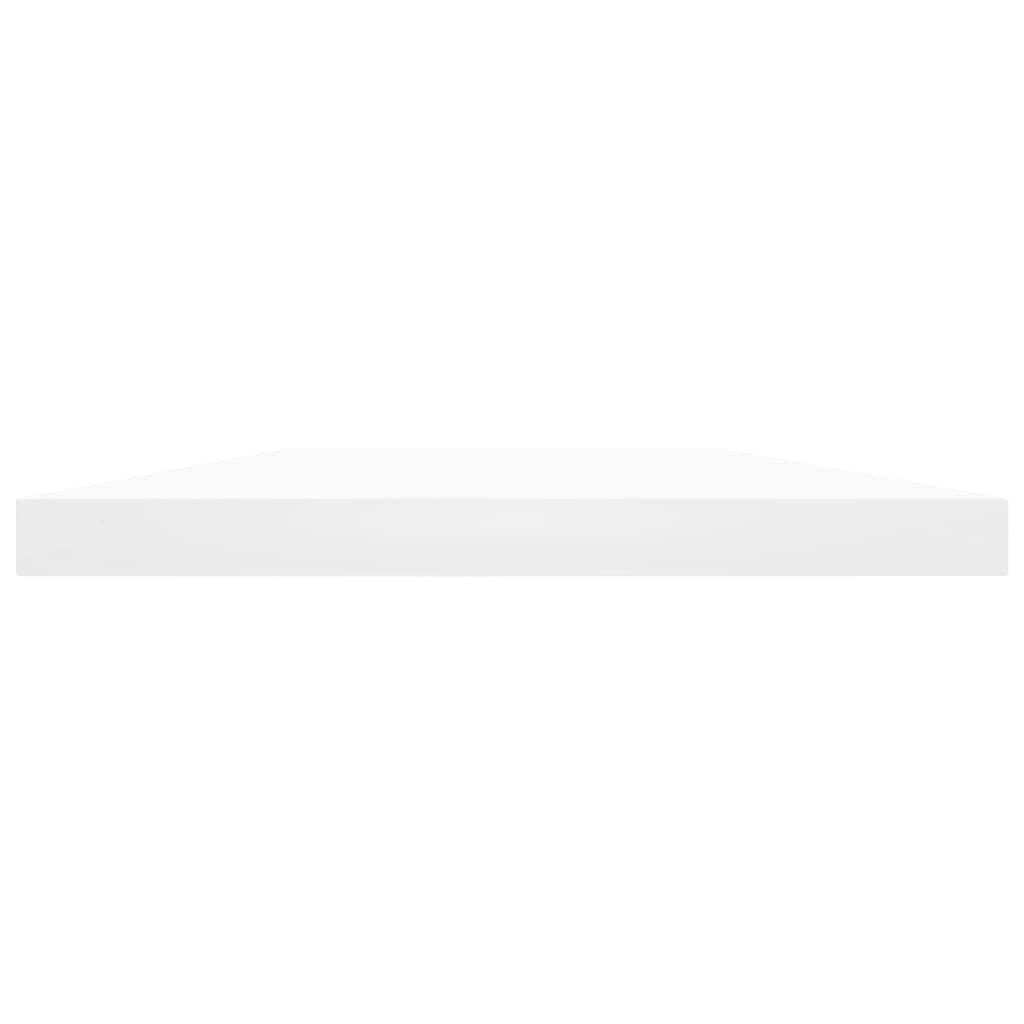 vidaXL White Bookshelf Boards Set 8 pcs, 23.6"x3.9"x0.6", Space-Saving Storage Solution, Quality Engineered Wood, Easy to Clean