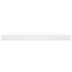 vidaXL White Bookshelf Boards Set 8 pcs, 23.6"x3.9"x0.6", Space-Saving Storage Solution, Quality Engineered Wood, Easy to Clean