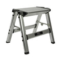 Quick Products QPFOSS SlimProfile Easy Folding OneStep Stool  200 lbs. Capacity