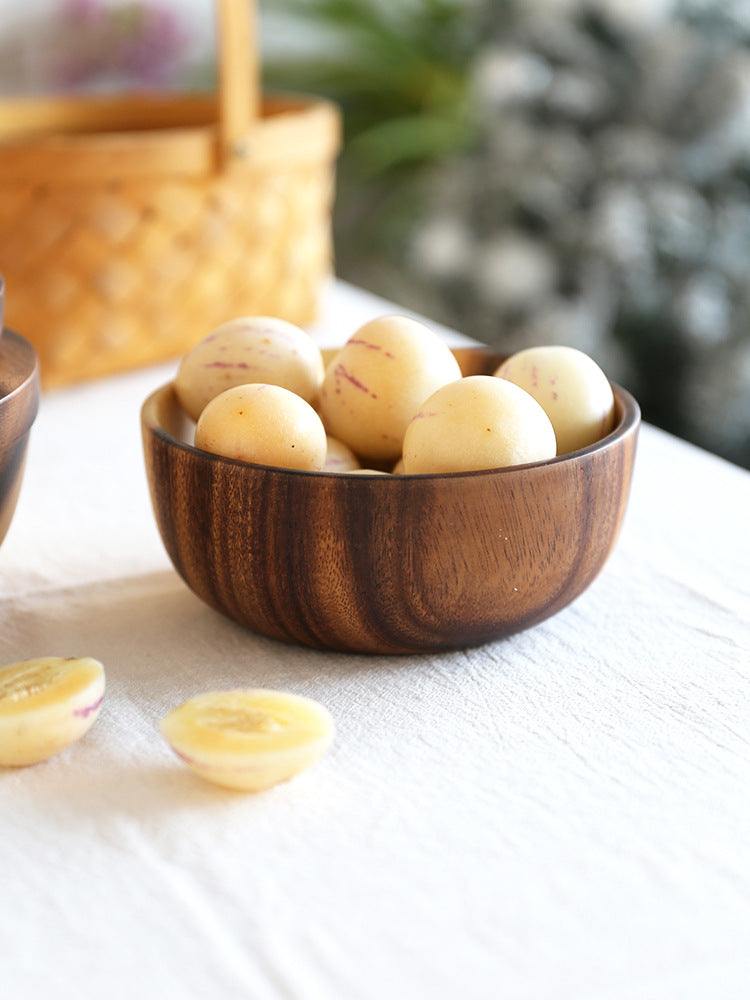 CasaFoyer Acacia wooden bowl wooden tableware