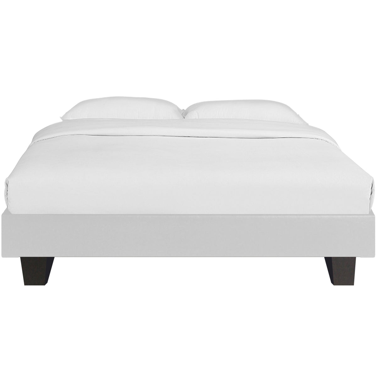 Acton Platform Bed, Queen, White