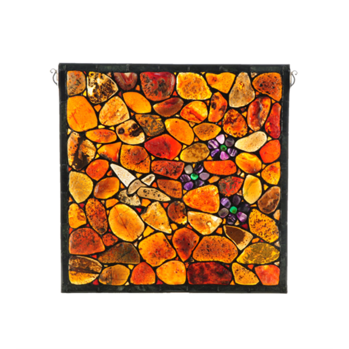 20 Inch W X 20 Inch H Hummingbird Agata Window