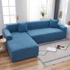 Stretch Couch Covers for 1/2/3/4/5 Seater L Shape Sofa Slipcovers with Elastic Bottom for Kids