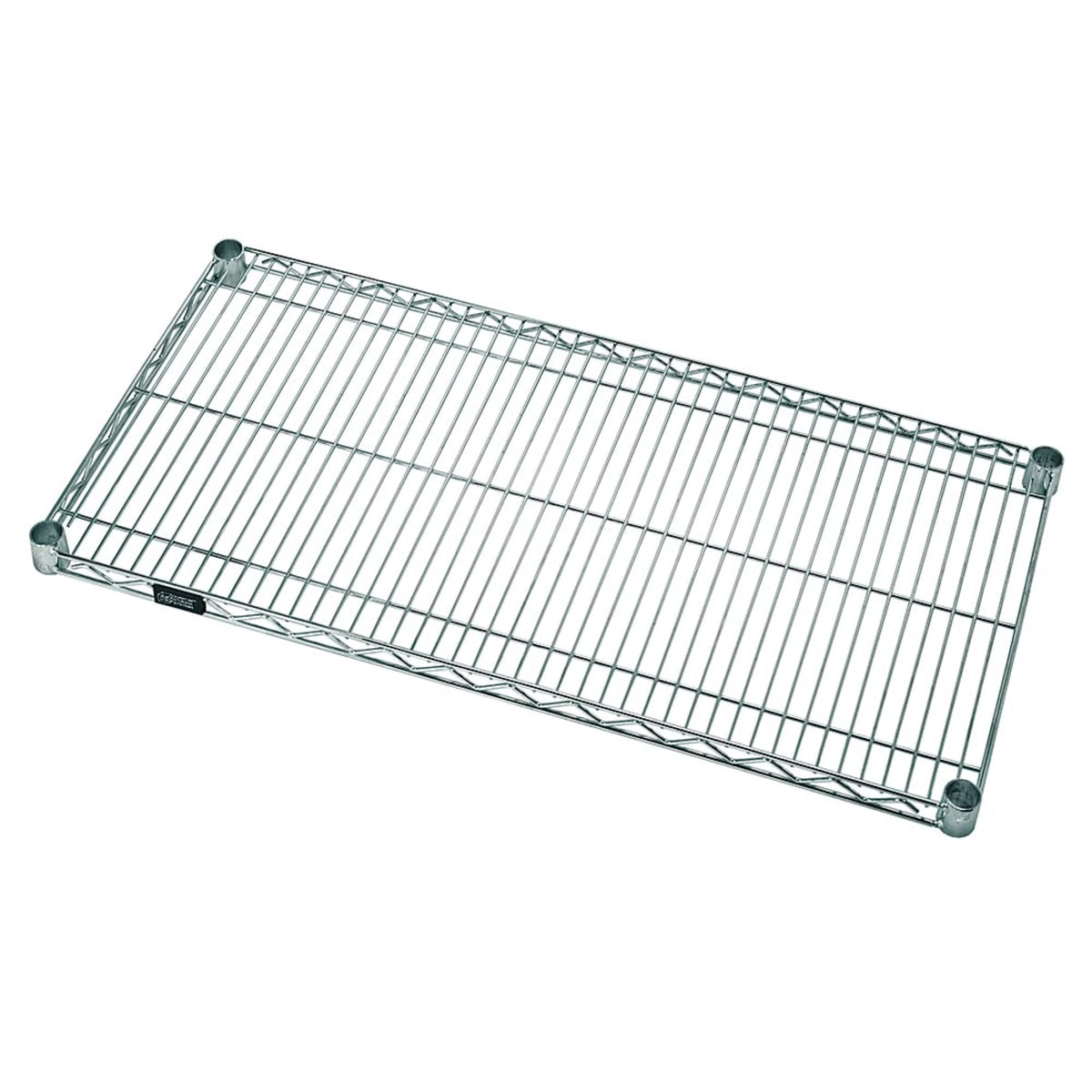 Quantum 1436S Wire Shelf, 36W X 14D, 600 Lbs Capacity, Stainless, Stainless, Nsf