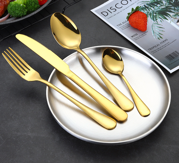CasaFoyer 24 pcs Stainless Steel Tableware Set with Box