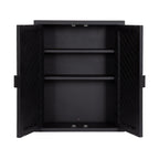 Mezzeta Tall Wood Bath Cabinet