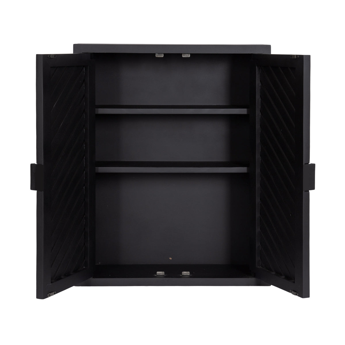 Mezzeta Tall Wood Bath Cabinet