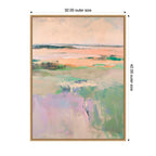Sylvie Pastel Horizon II Framed Canvas by Amy Lighthall